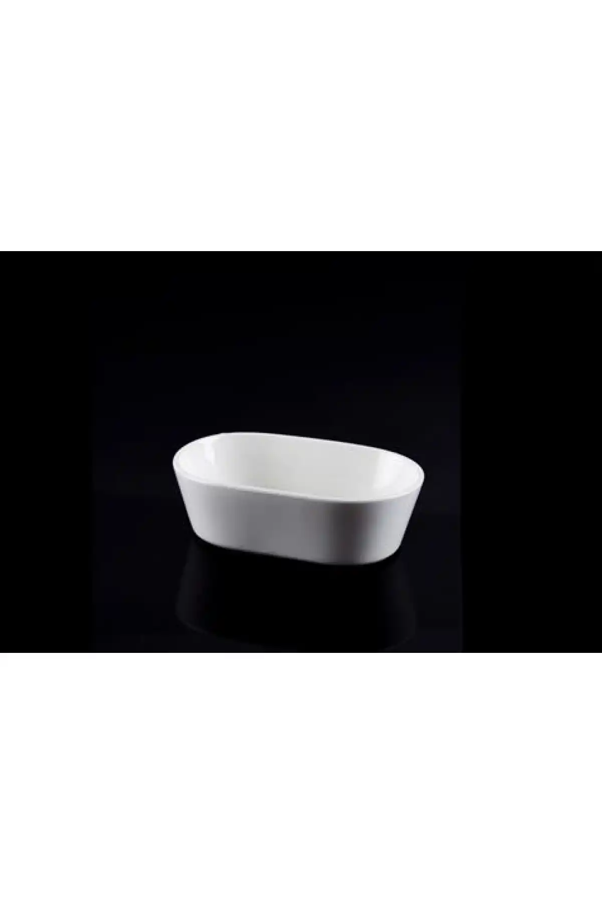 Acar SCT10862 Kayık Model Porselen Oval Kase 16 cm