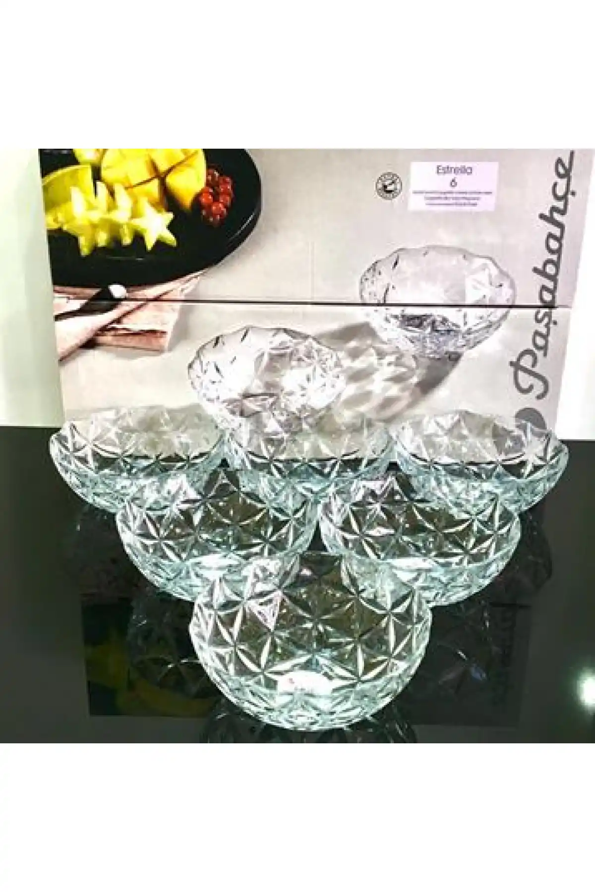 Paşabahçe 10543 Estrella Sunum Kasesi 385 cc 12.5X4.5cm 6lı