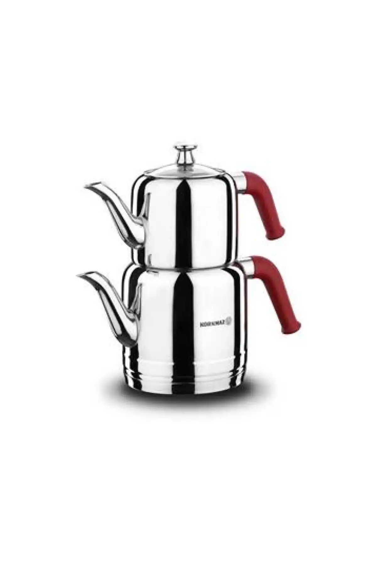 Korkmaz A189 Riva Kırmızı Çaydanlık 1.1/1.9 Lt