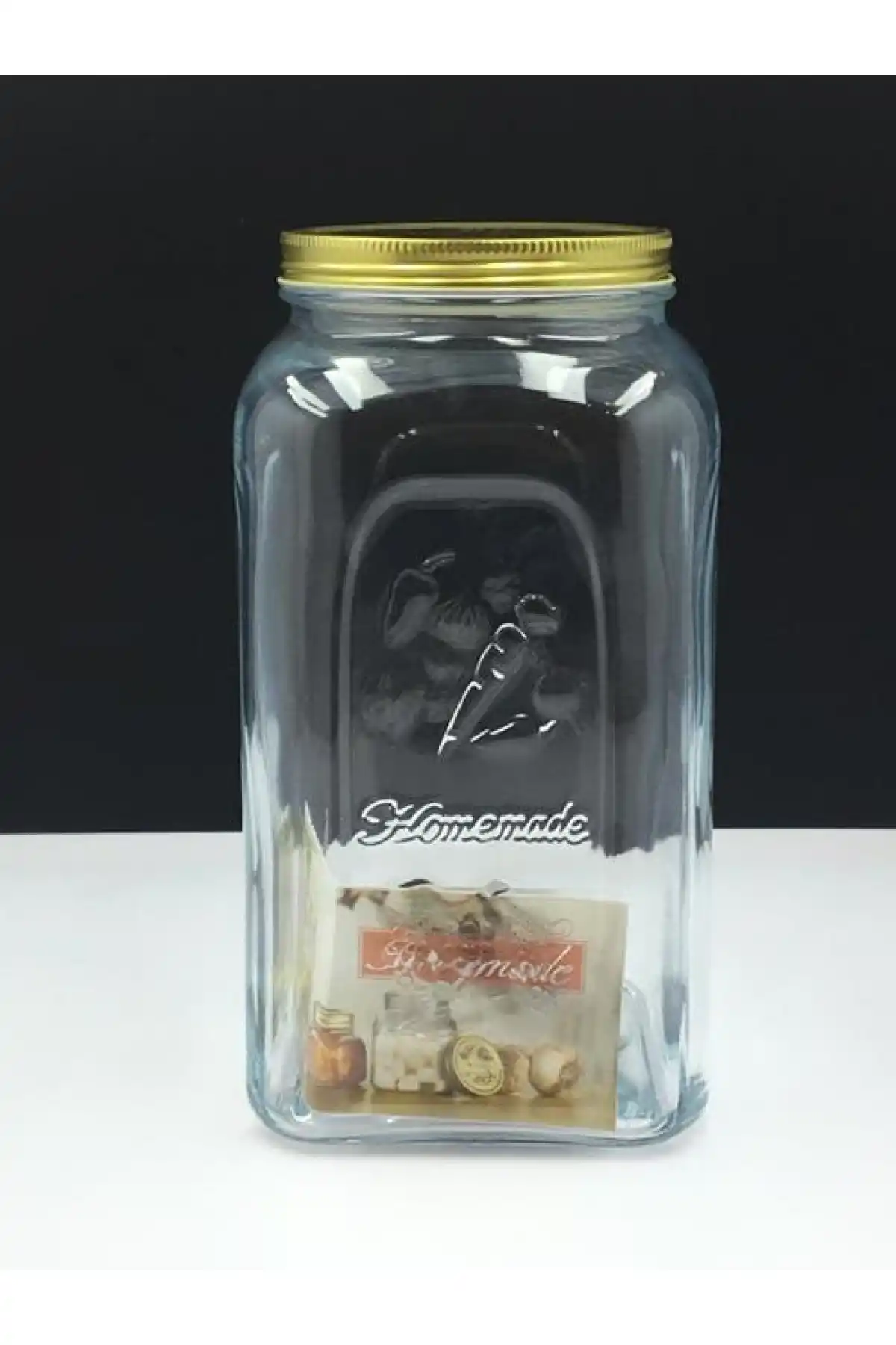 Paşabahçe 80398 Metal Kapaklı Saklama Kabı-Kavanoz 3 lt