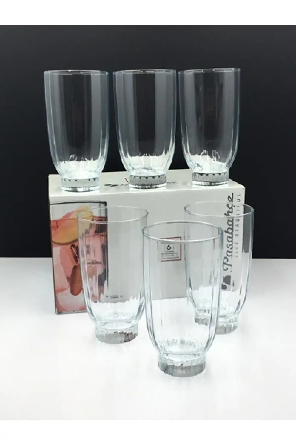 Paşabahçe 420123 Amore Meşrubat Bardağı 410 cc 6lı