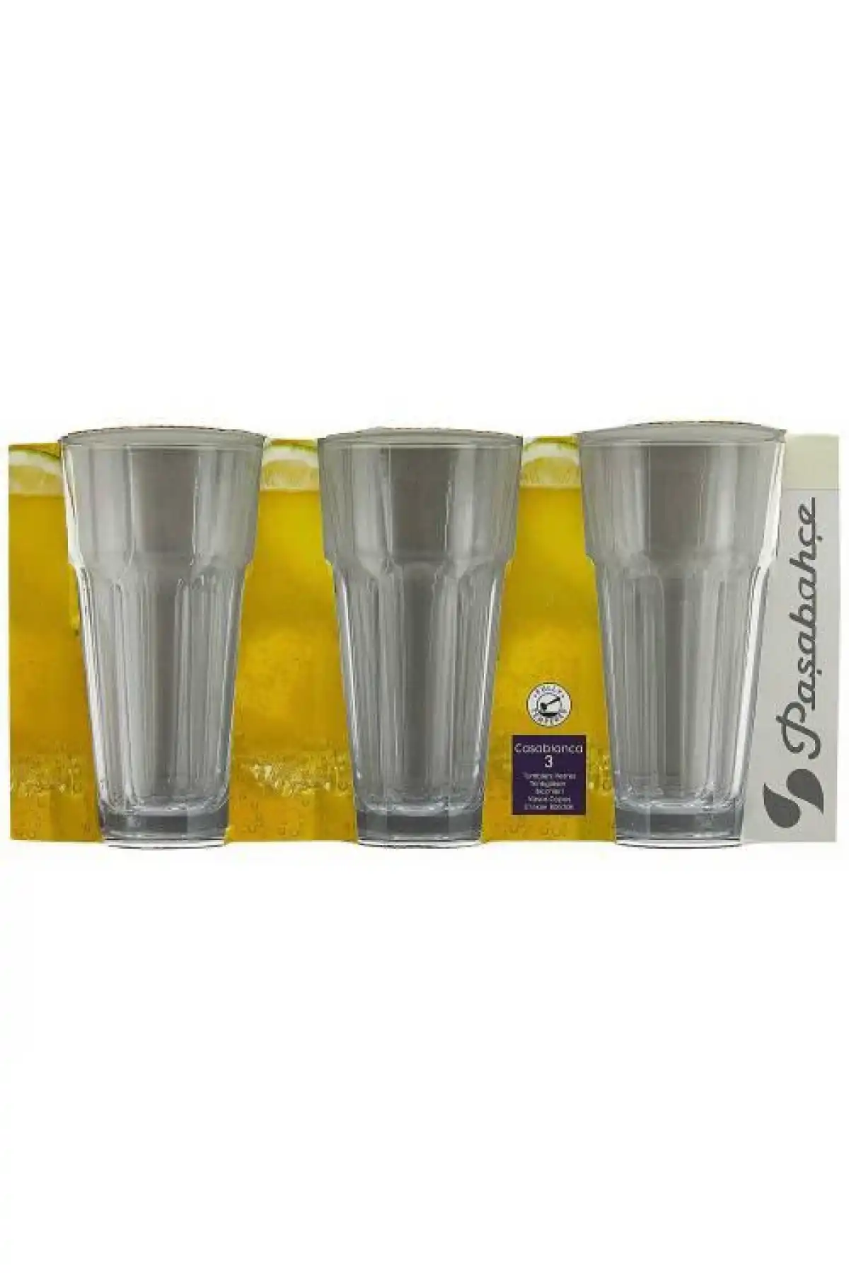 Paşabahçe 52706 Casablanca Meşrubat Bardağı 365 cc 3lü