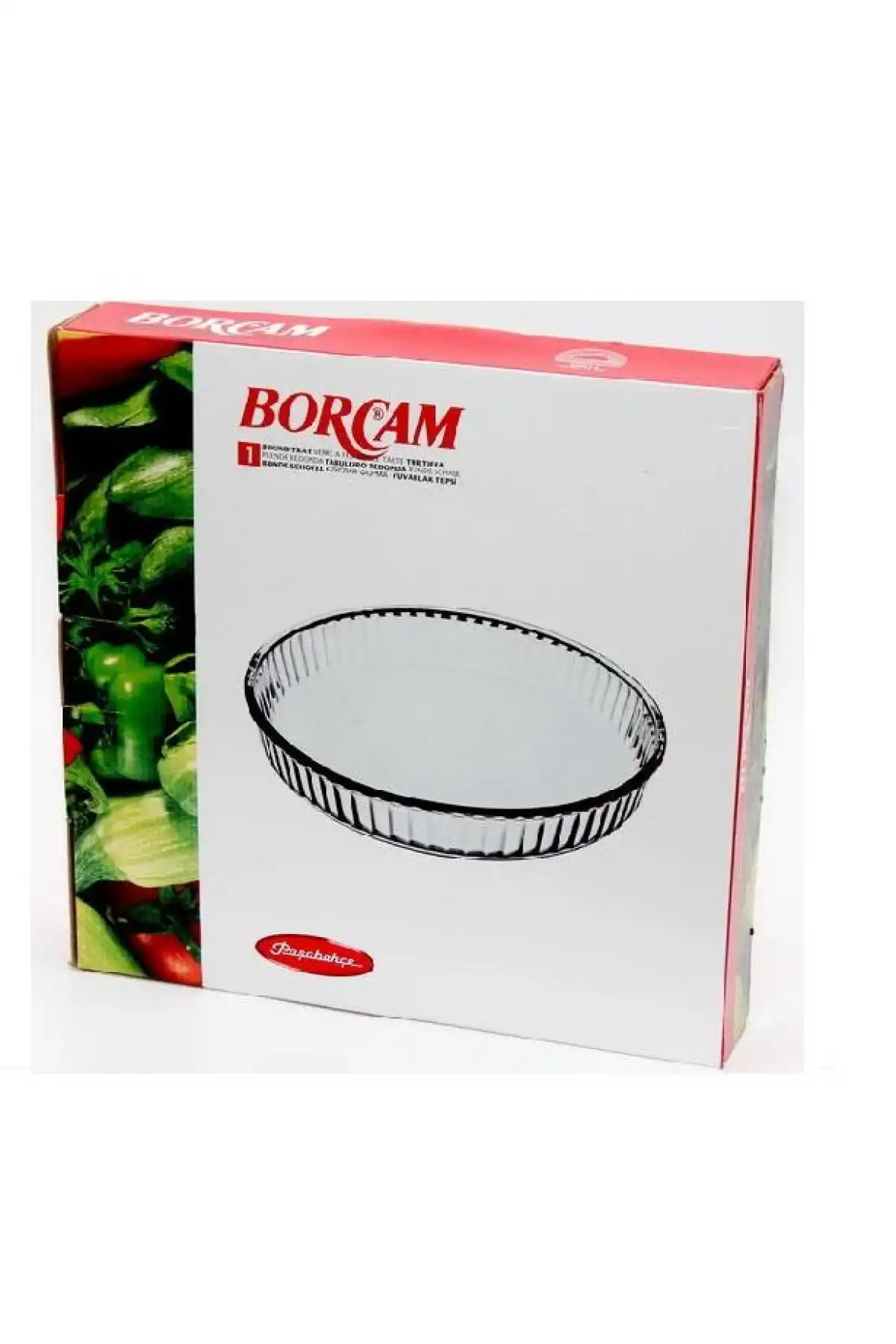 Paşabahçe 59014 Yuvarlak Borcam Fırın Kabı 31,9 cm 2950 cc 