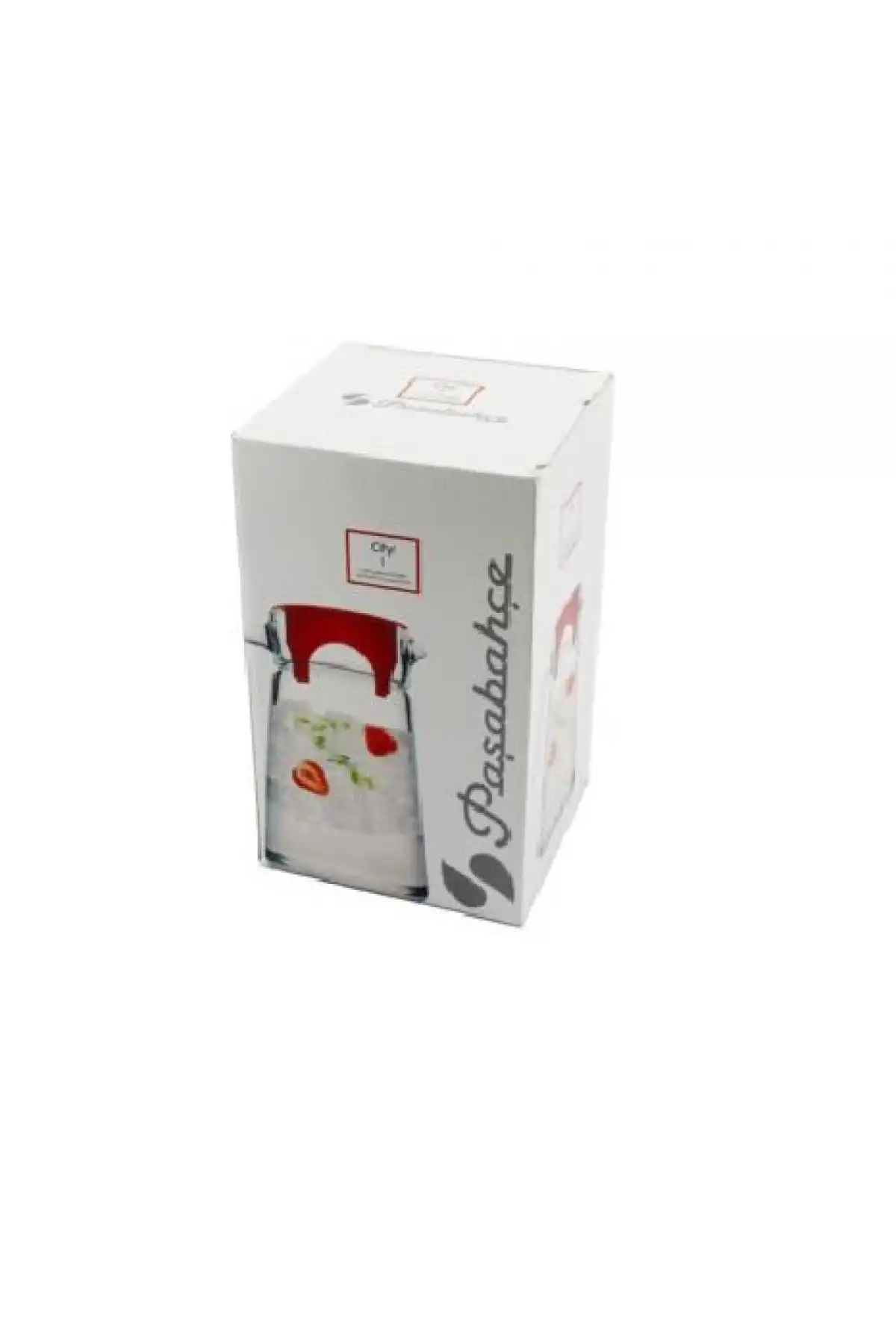 Paşabahçe 43038 City Sürahi Kırmızı Kapaklı 2lt