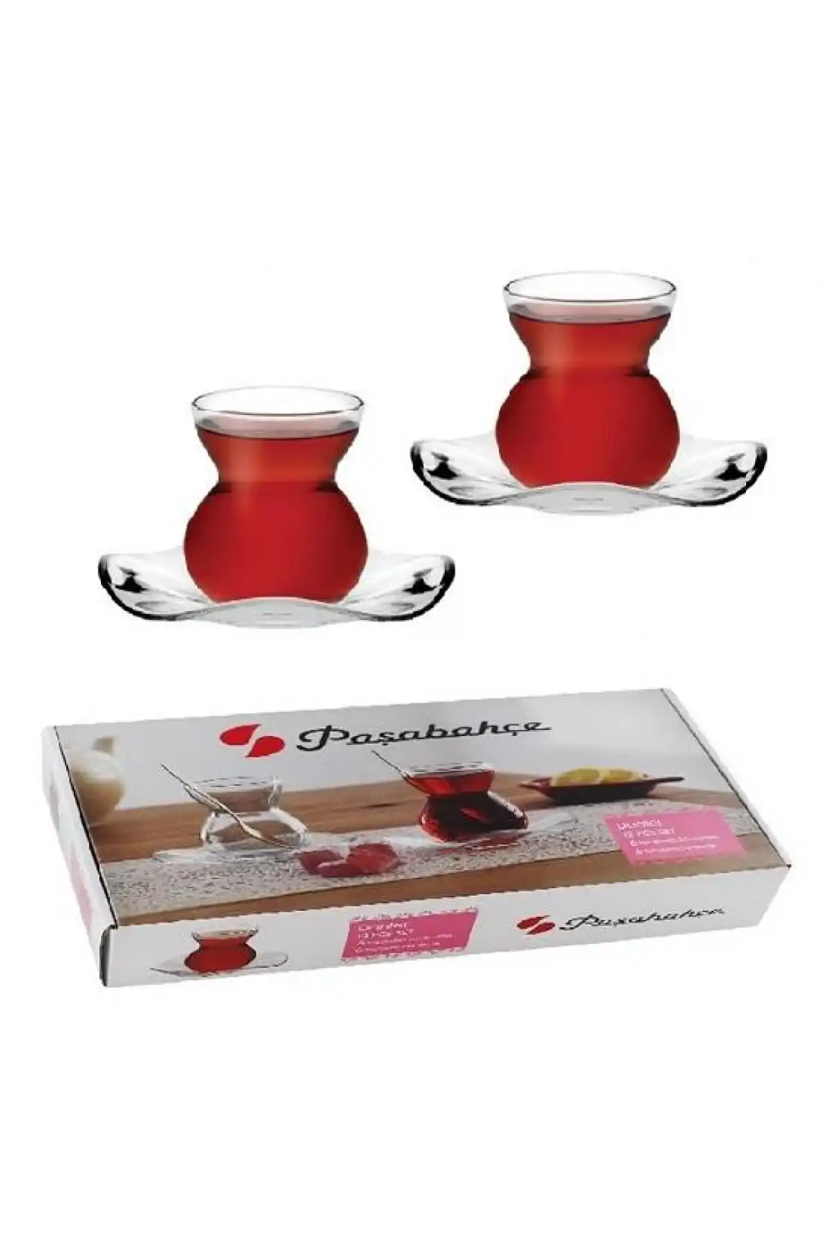 Paşabahçe 96574 Dantel Çay Takımı 140 cc 12 Parça 