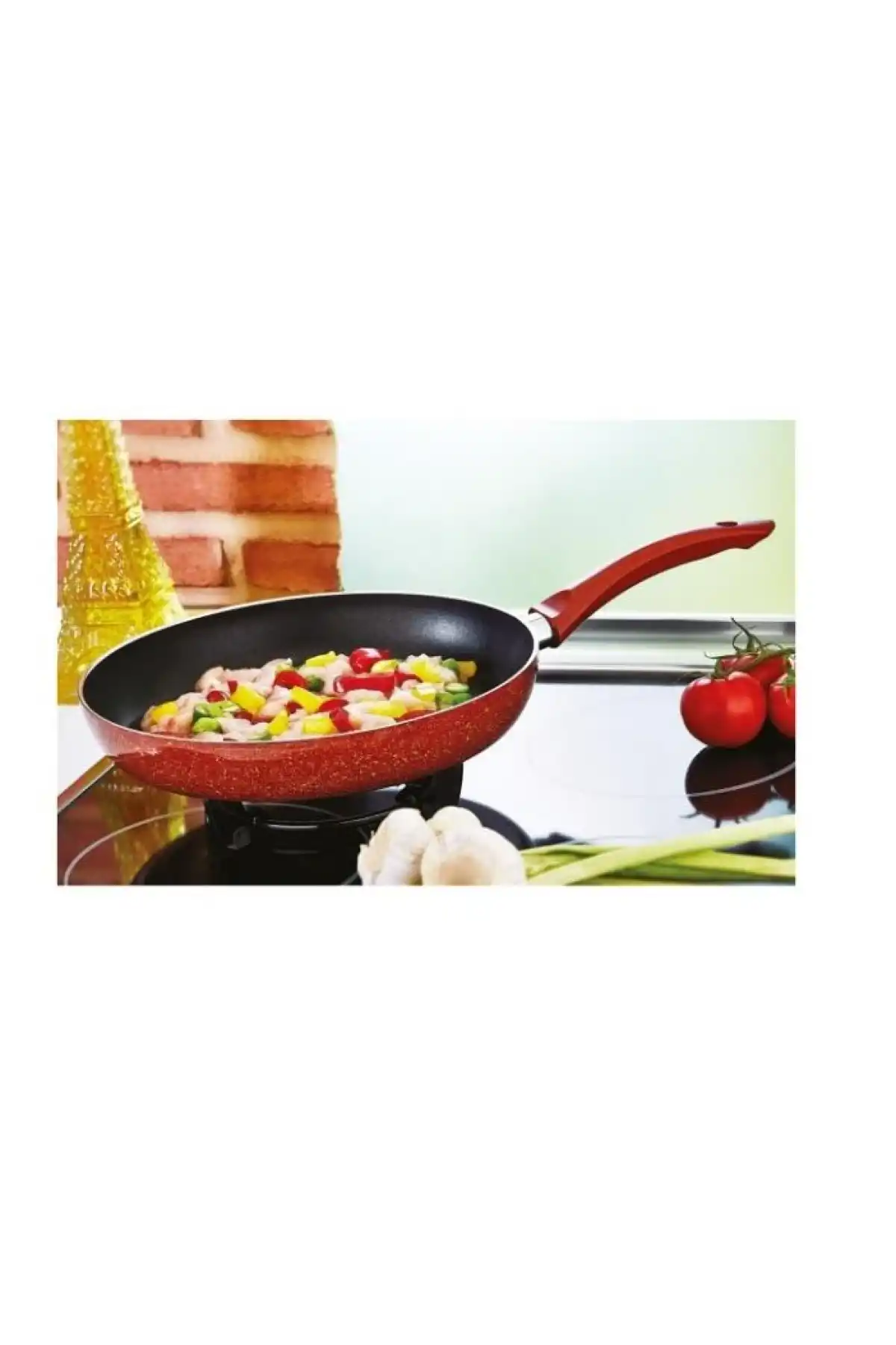 Kahramanlar KAH4320 Kiremit Teflon Tava 28cm