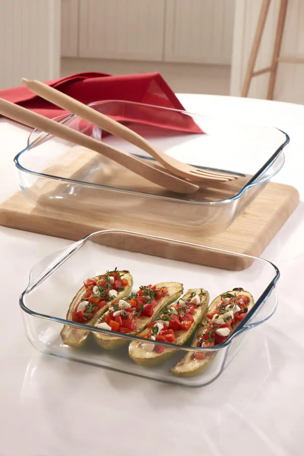 Paşabahçe 159028 Kare Borcam Seti 2 Parça 23200+1550 cc