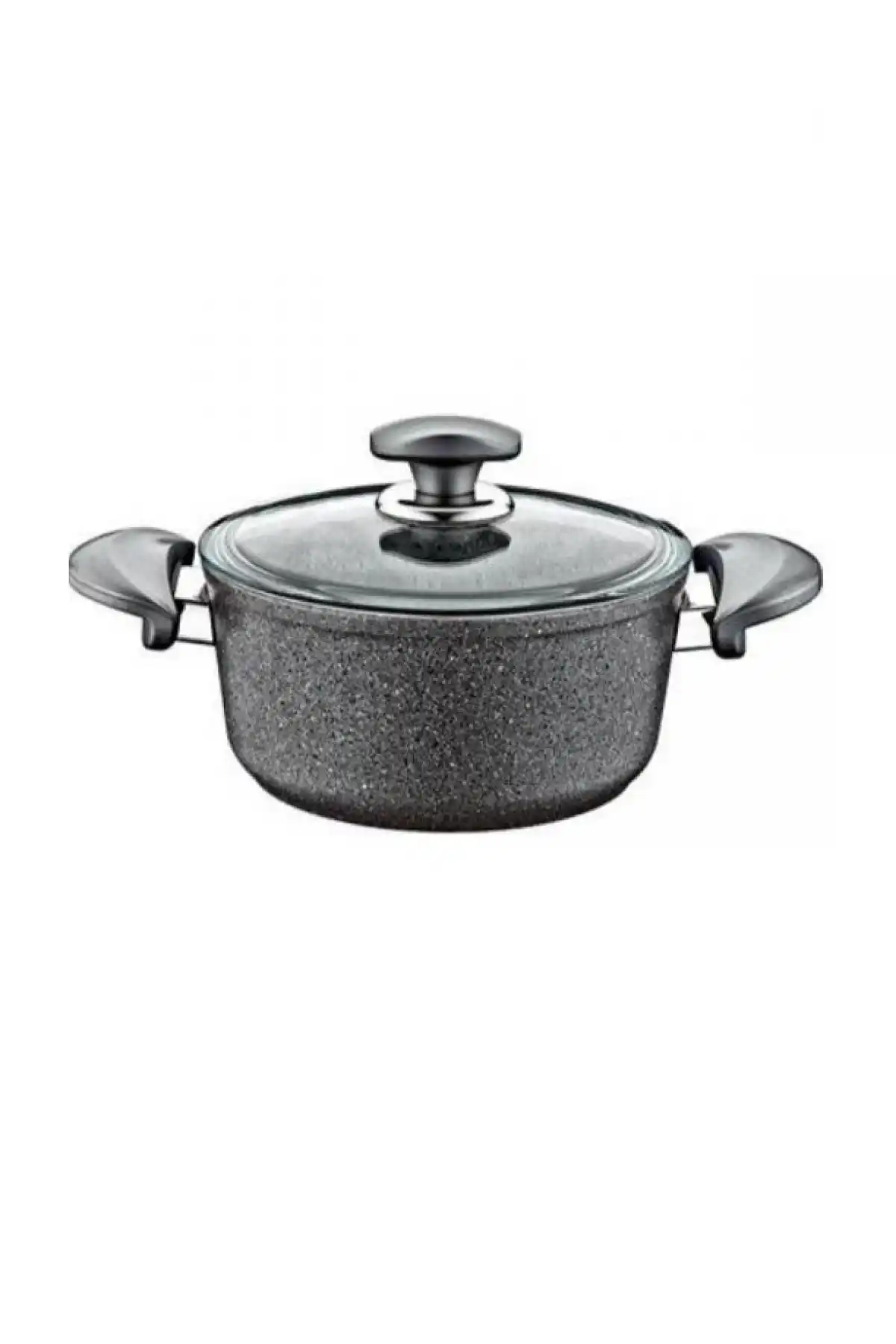 Oms Granit Gri 22cm Derin Tencere