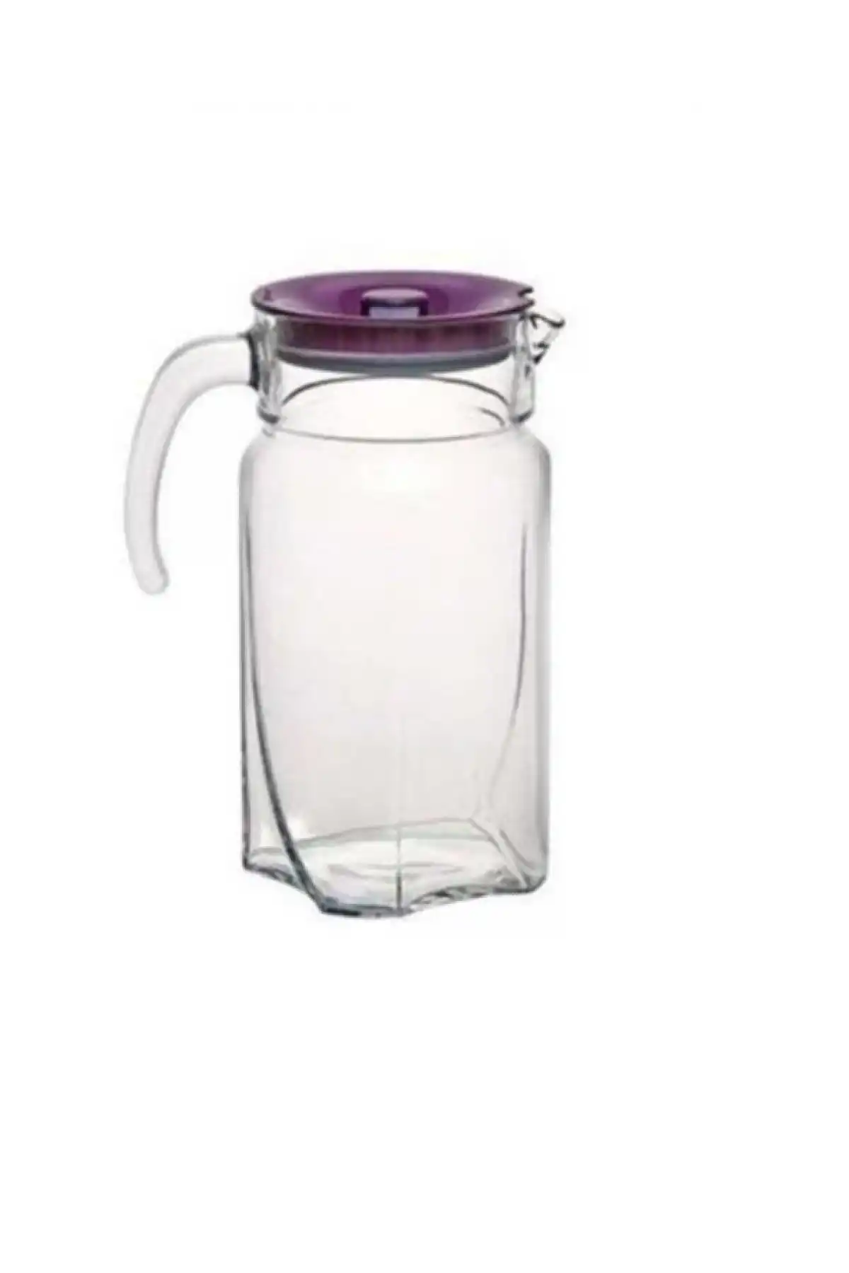 Paşabahçe 43544 Luna Mor Kapaklı Cam Sürahi 1700 cc  