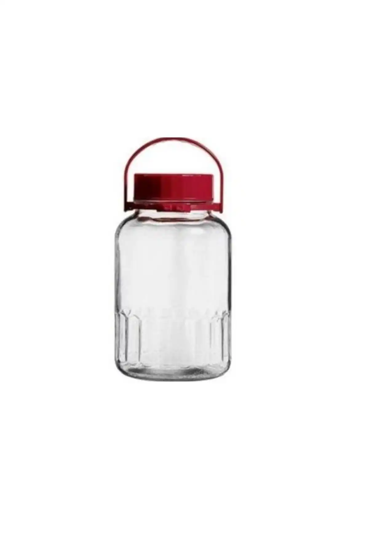 Paşabahçe 80007 Kırmızı Kapaklı  Kavanoz 5 Lt