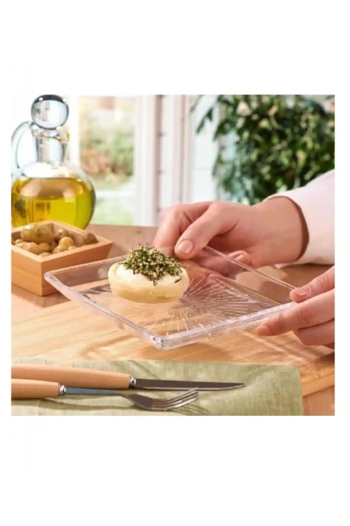 Paşabahçe 68307 Madlen Tabak 2li 15x15 cm