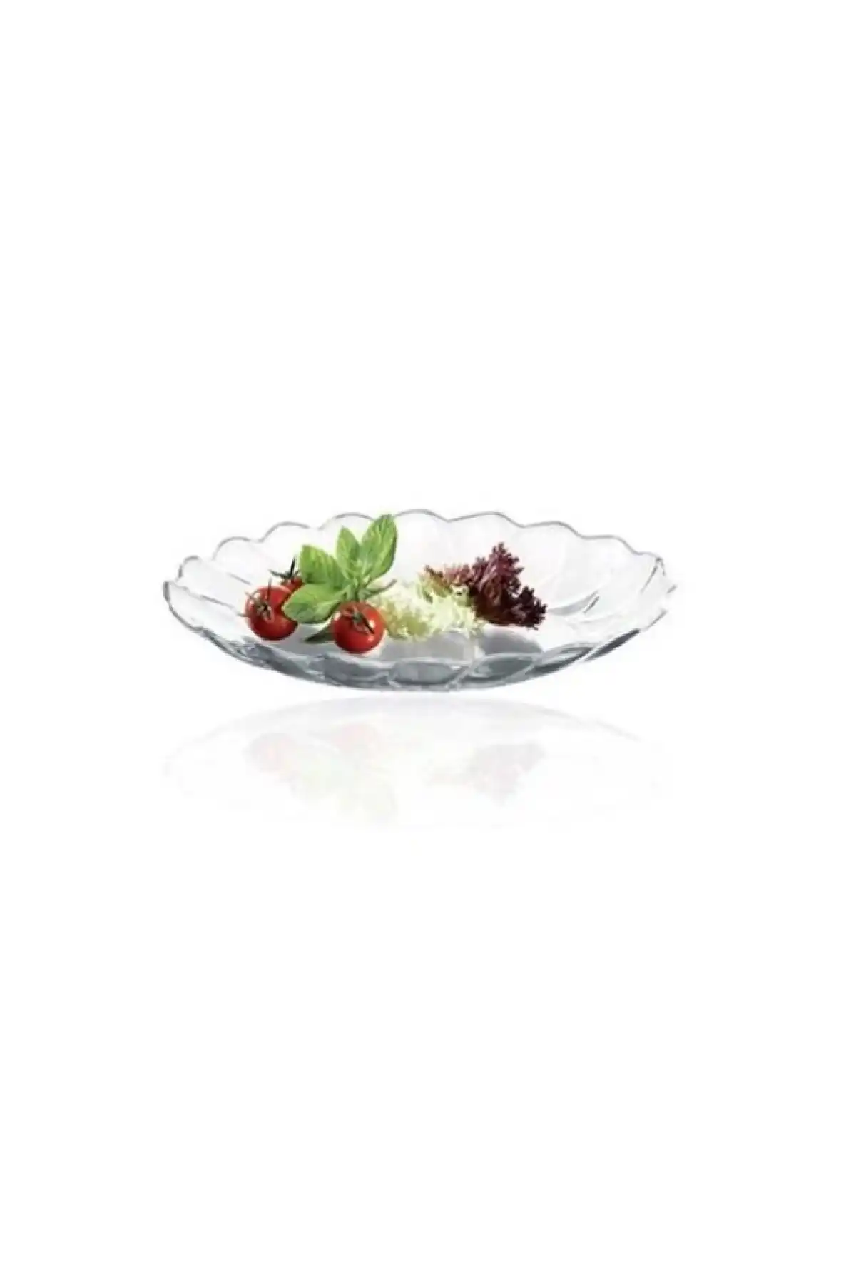 Paşabahçe 10412 Hasır Oval Kayık Servis Tabağı 27x31.5 cm