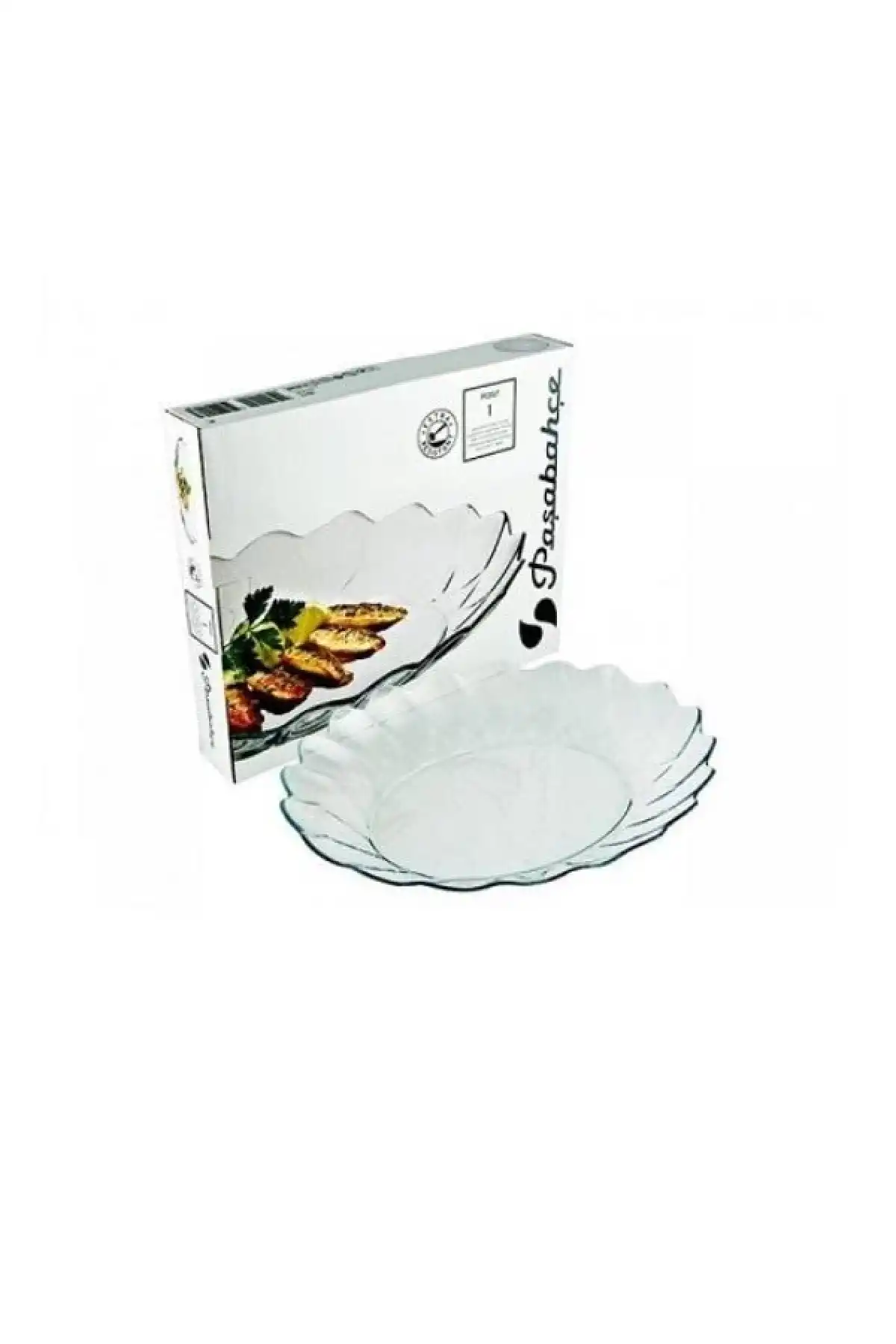 Paşabahçe 10412 Hasır Oval Kayık Servis Tabağı 27x31.5 cm