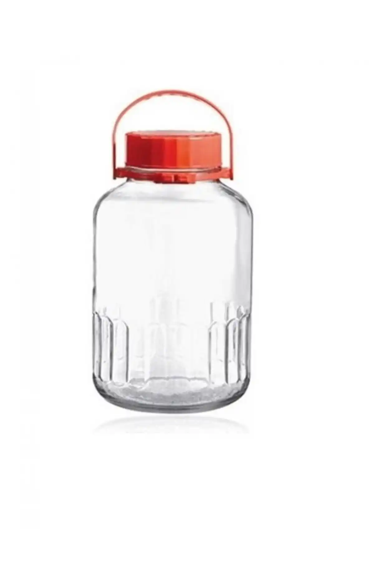 Paşabahçe 80005 Kırmızı Kapaklı Kavanoz  3 Litre