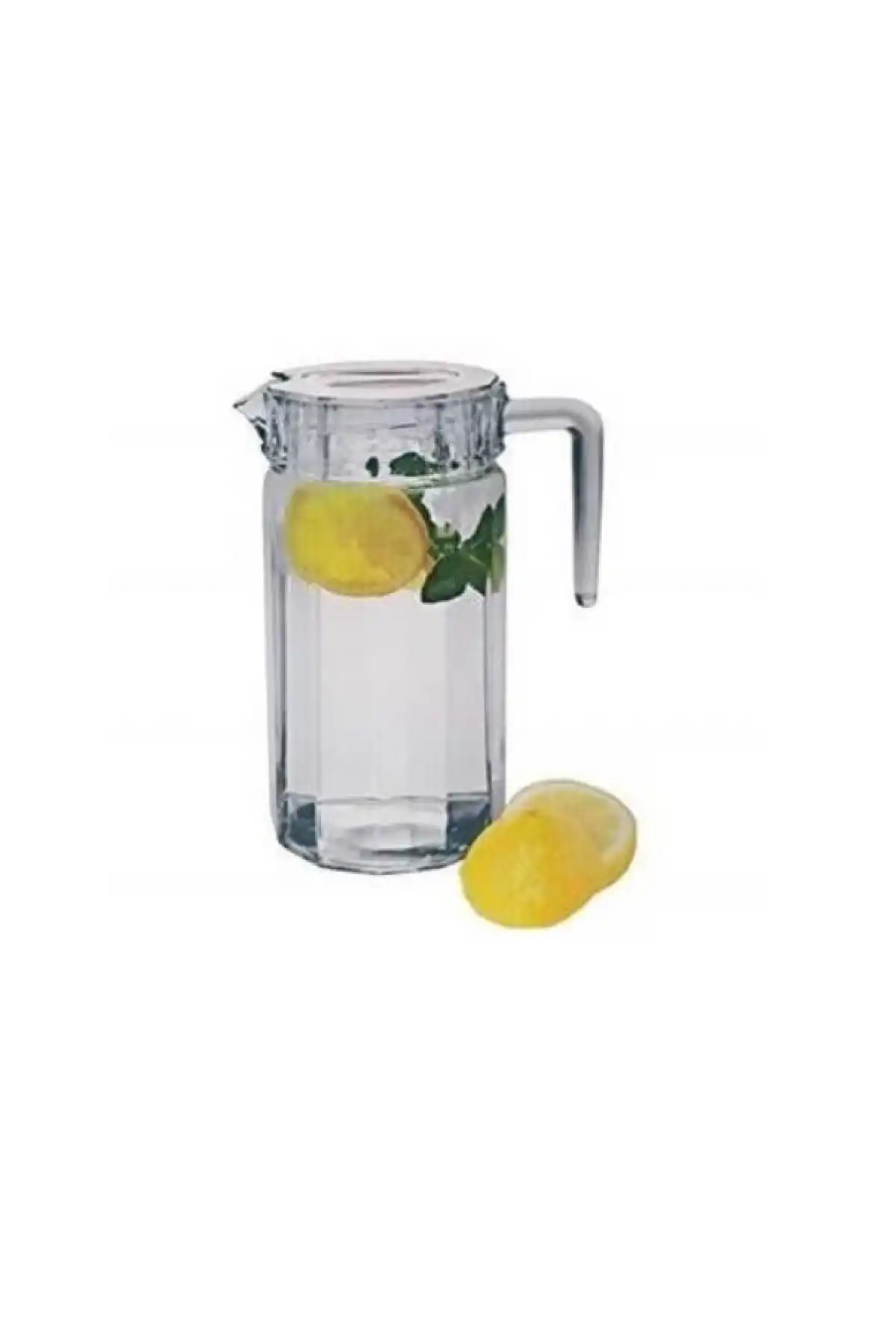 Paşabahçe 43274 Köşem Şeffaf Kapaklı Sürahi 1400 cc