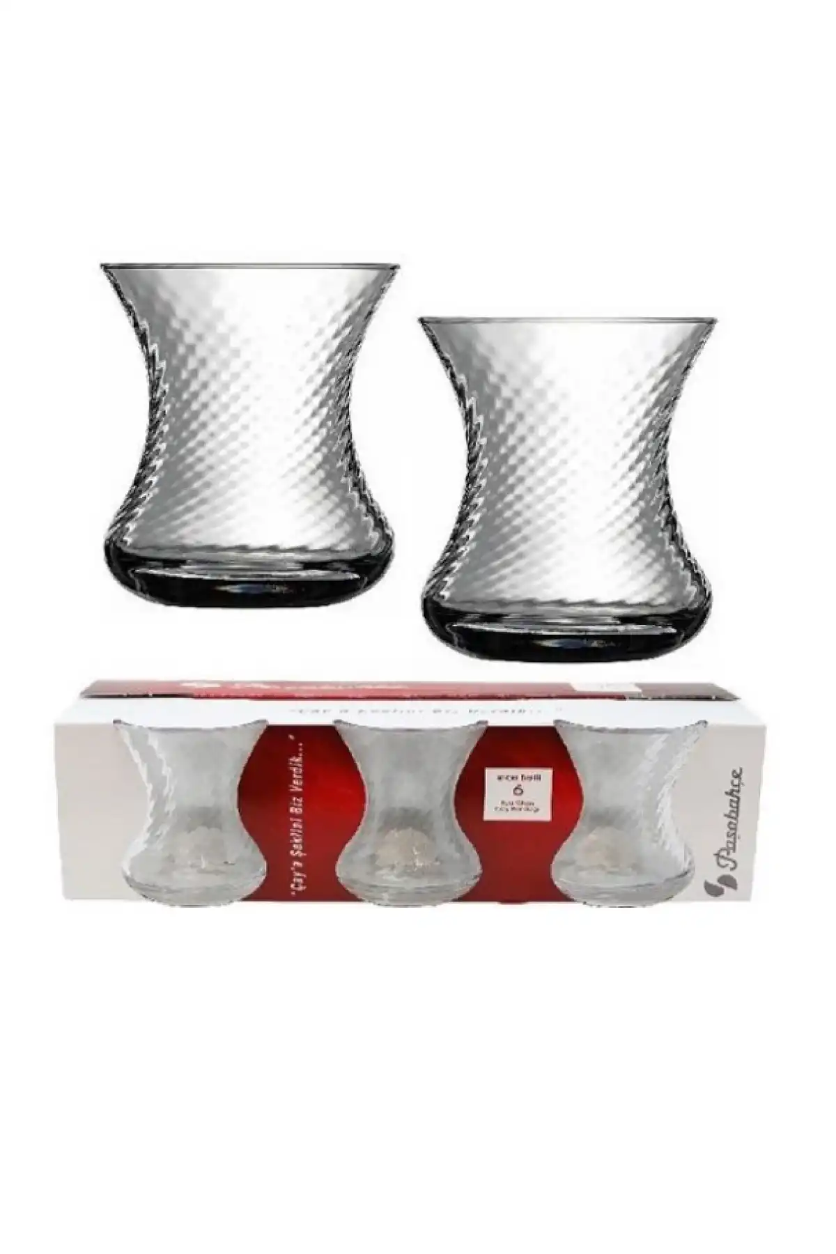 Paşabahçe 42781 Optikli Çay Bardağı 125 cc 6lı