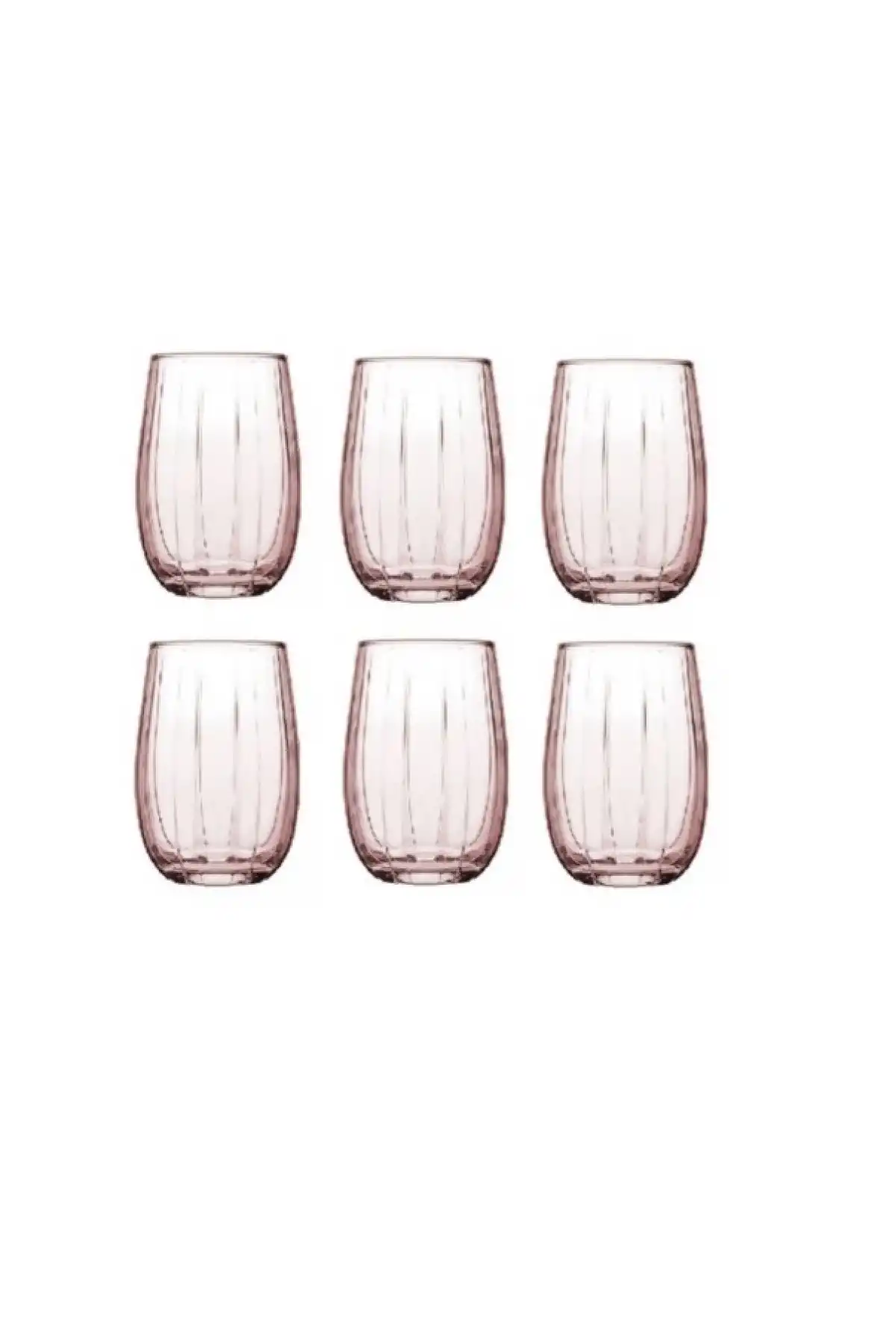 Paşabahçe 420302 Linka Pembe Su Bardağı 240 cc 6lı