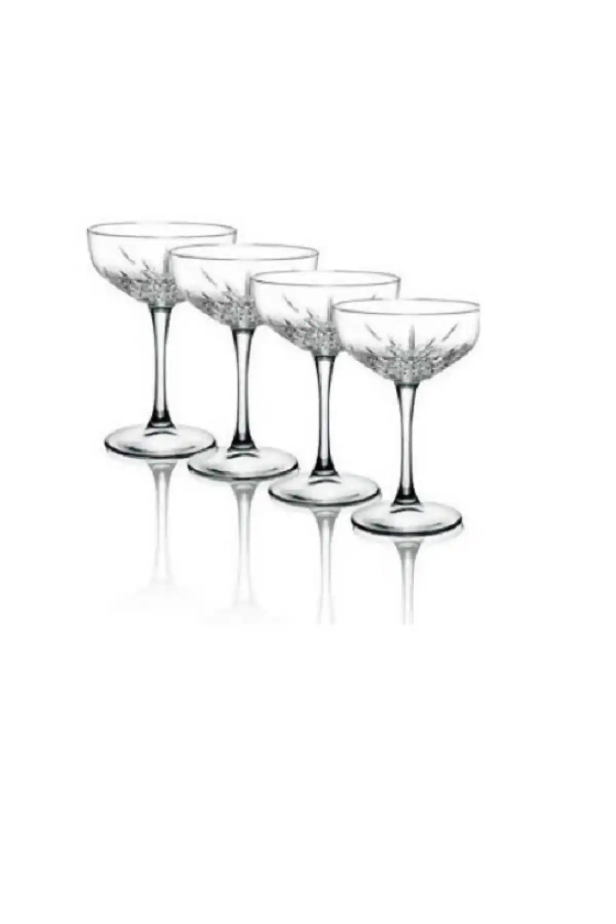 Paşabahçe 440236 Timeless Ayaklı Şampanya Kadehi 255 cc 4lü