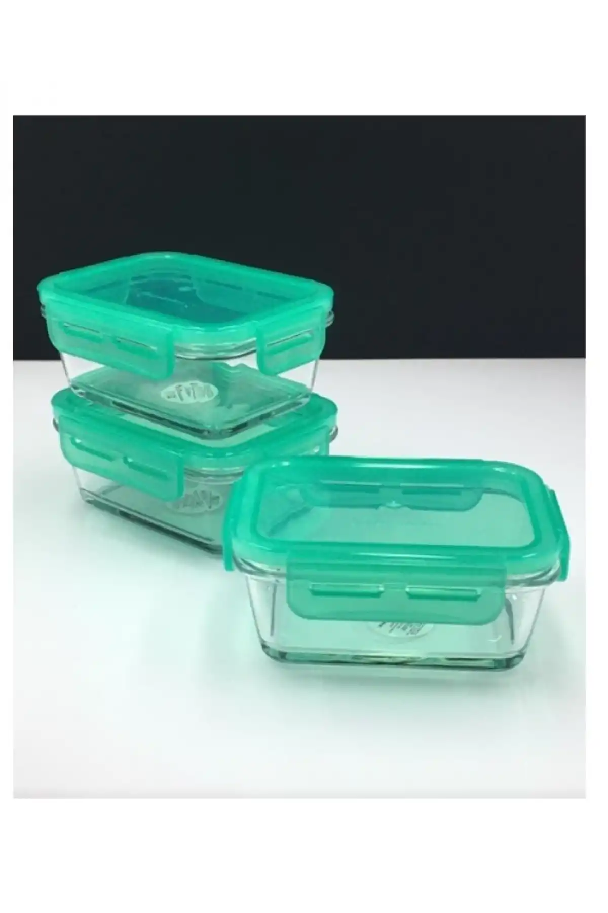 Paşabahçe 530093 Lockie Turkuaz Saklama Kabı 330 cc