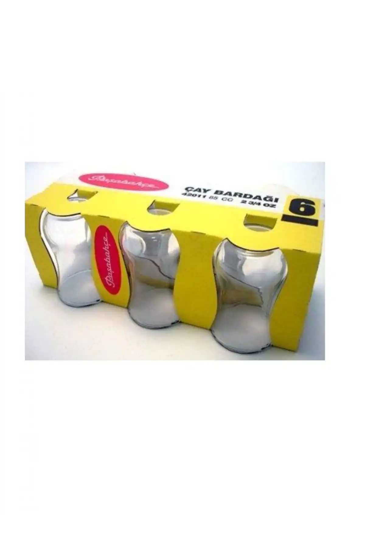 Paşabahçe 42011 Kandilli Çay Bardağı 90 cc 6lı