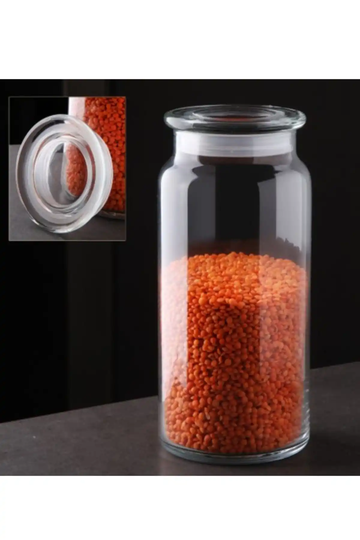 Gönül 2740 Cam Kapaklı Kavanoz 1300 Cc