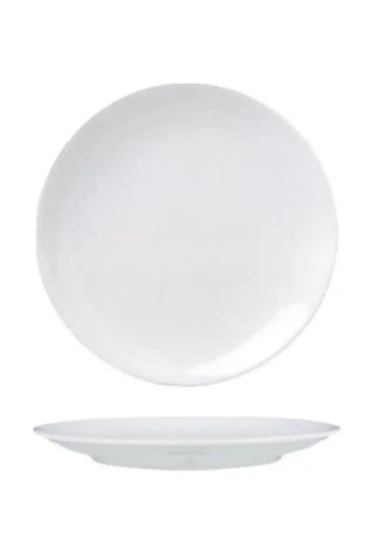 Güral Porselen Ent Otel 23 Cm Düz Tabak 12 Adet
