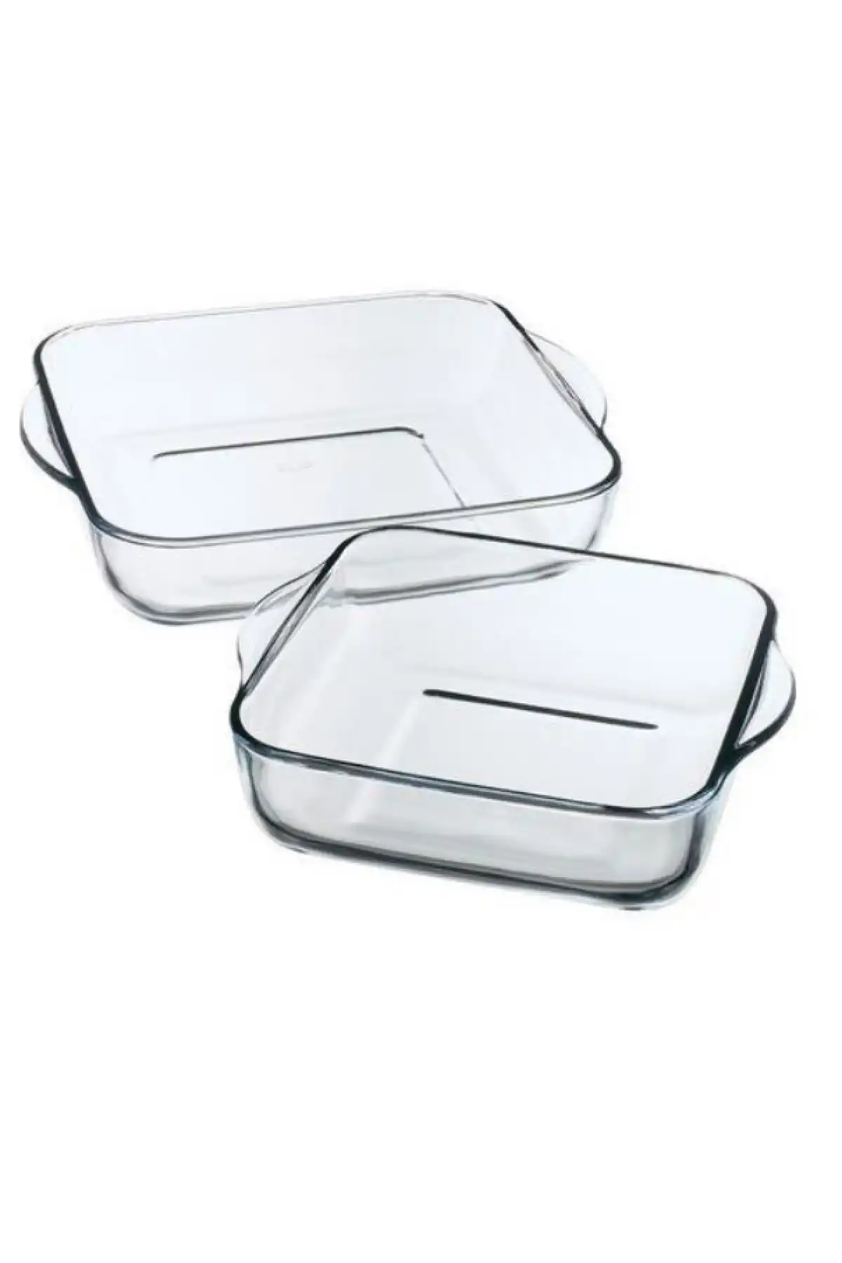 Paşabahçe 159028 Kare Borcam Seti 2 Parça 23200+1550 cc
