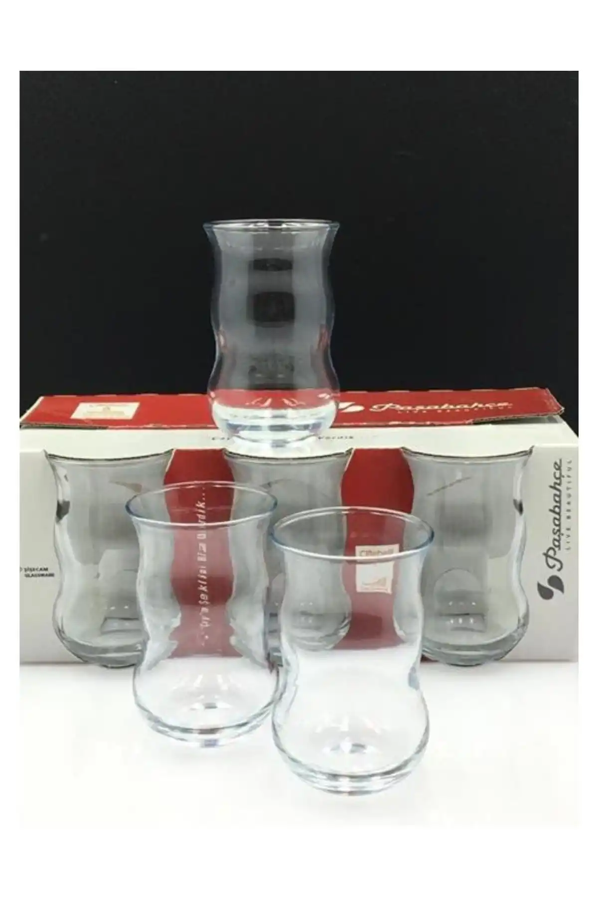 Paşabahçe 42981 Çiftebelli Çay Bardağı 140 cc 6lı