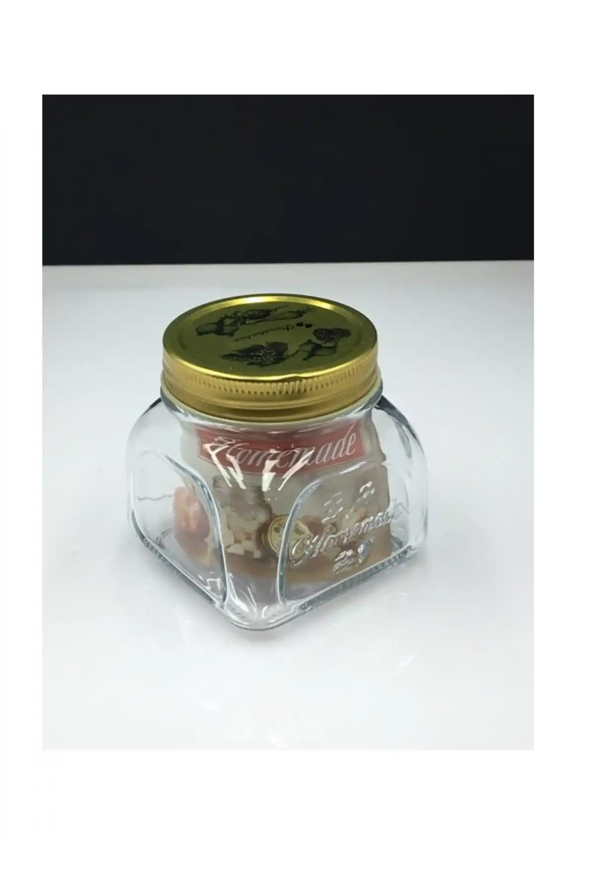 Paşabahçe 80383 Metal Kapaklı Cam Kavanoz 300 cc