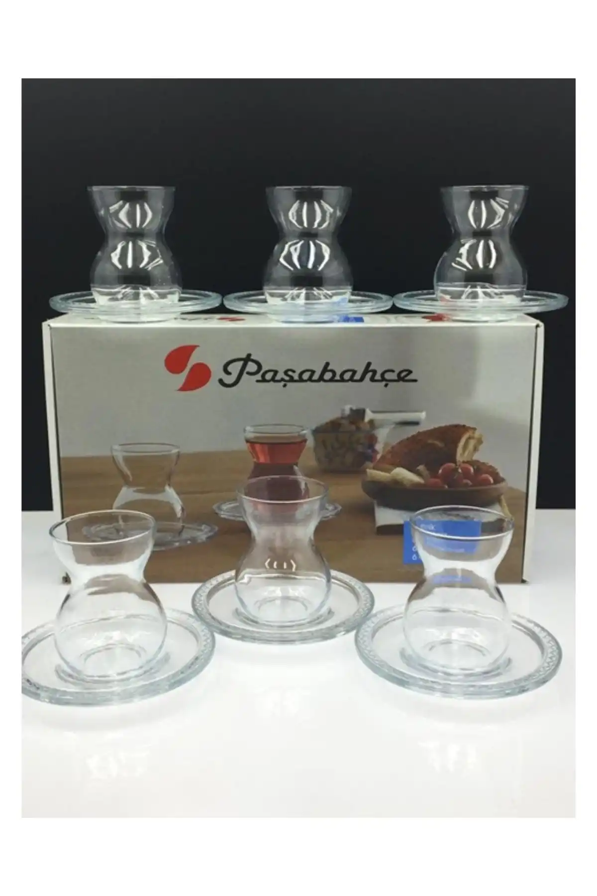 Paşabahçe 96575 Etnik Çay Seti 140 cc 12 Parça