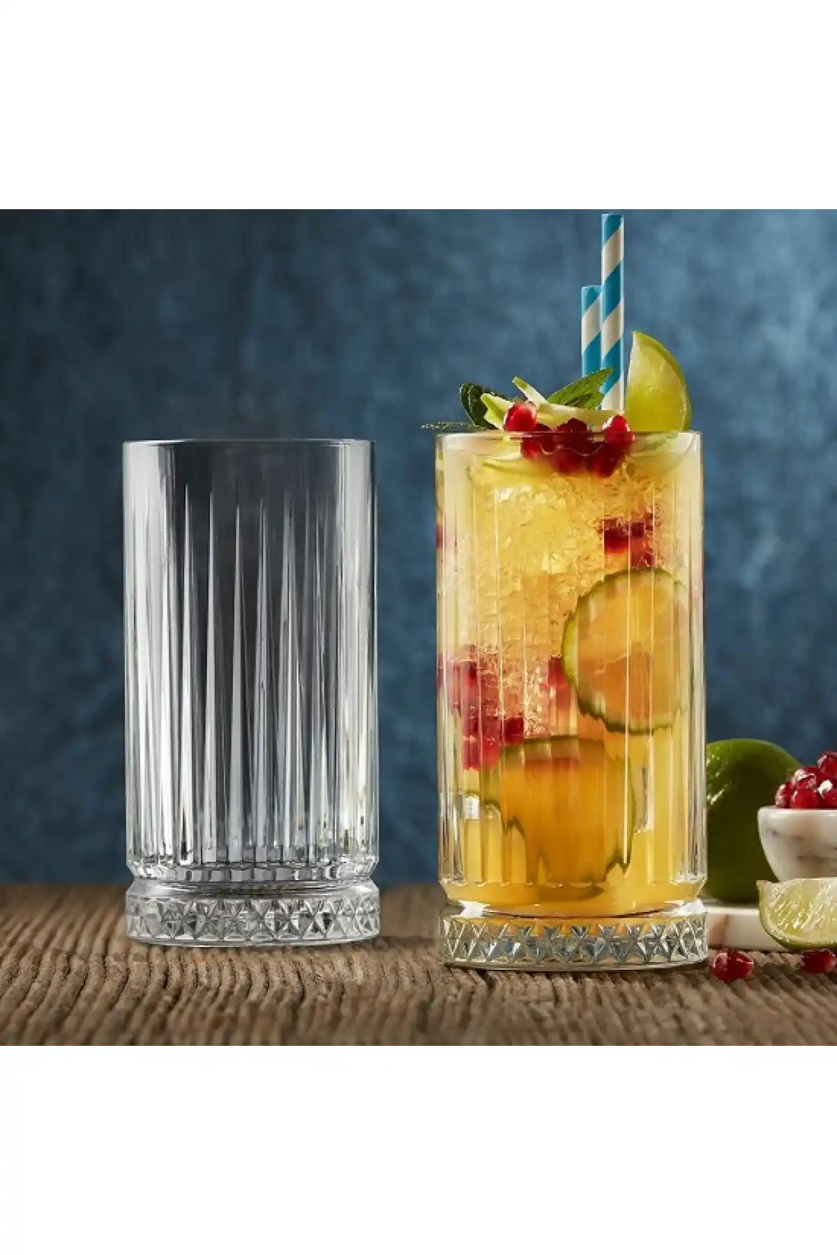 Paşabahçe 520015 Elysia Meşrubat Bardağı 445 cc 4lü