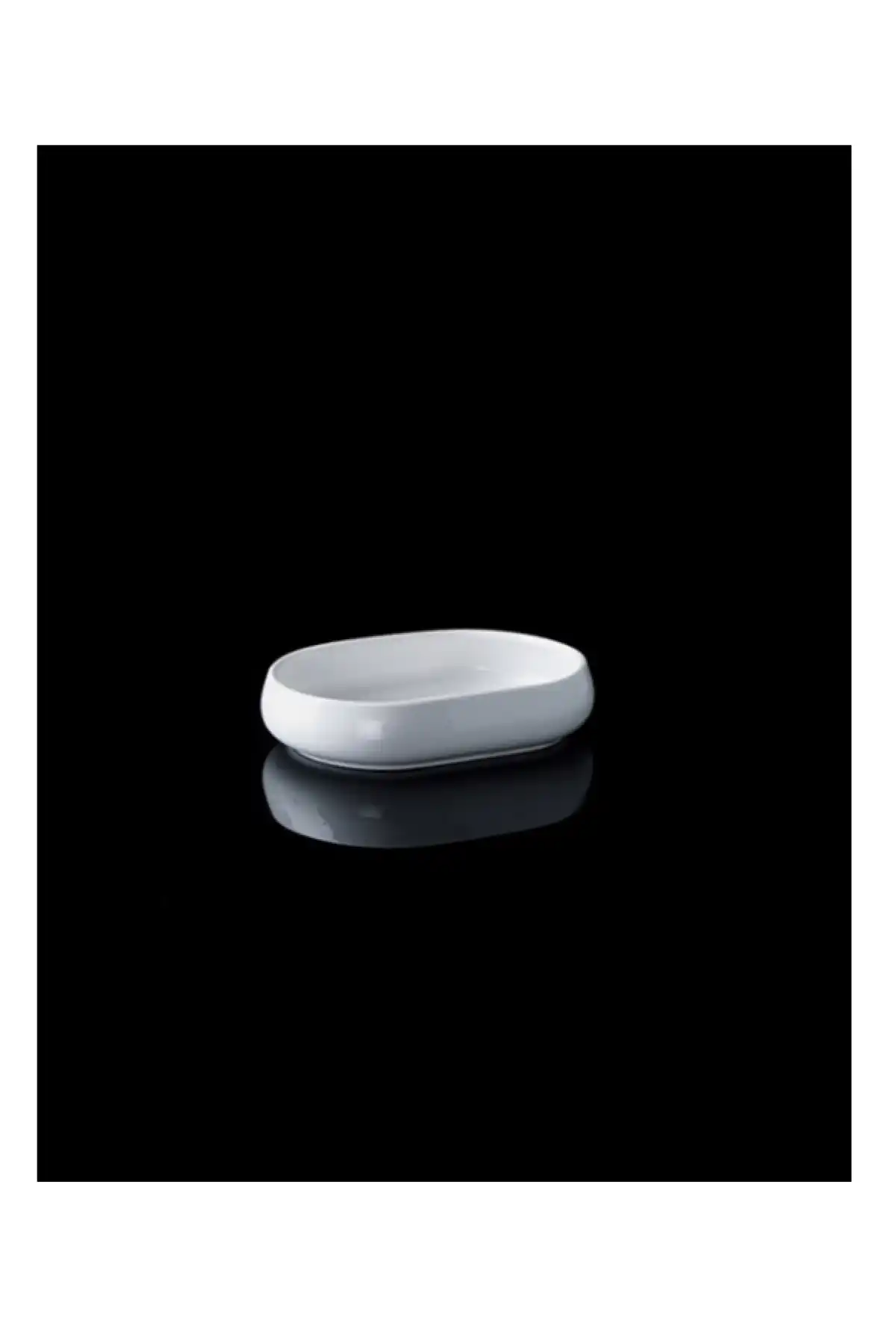 Acar SCT21.0228 Bianco Porselen Oval Tabak 16.5x12 cm 6lı