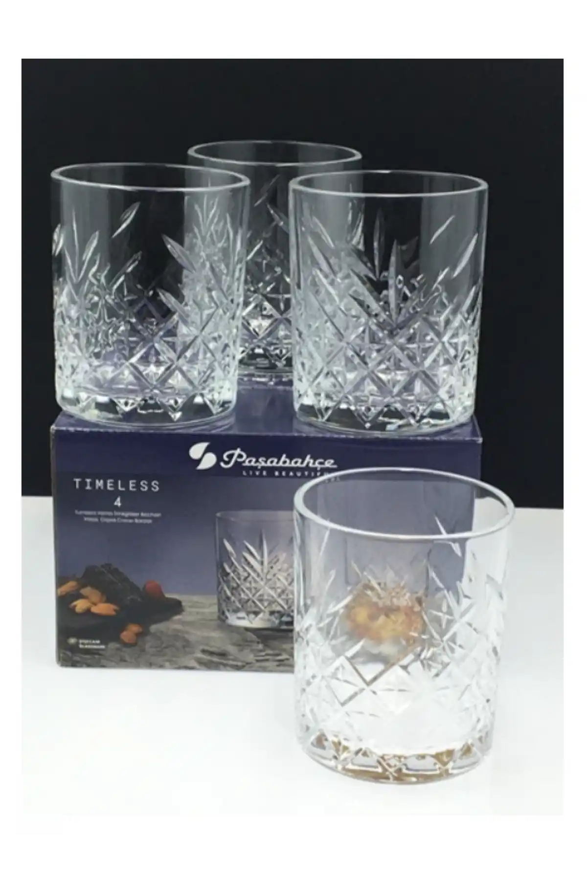 Paşabahçe 520414 Timeless Viski Bardağı 420 cc 4lü