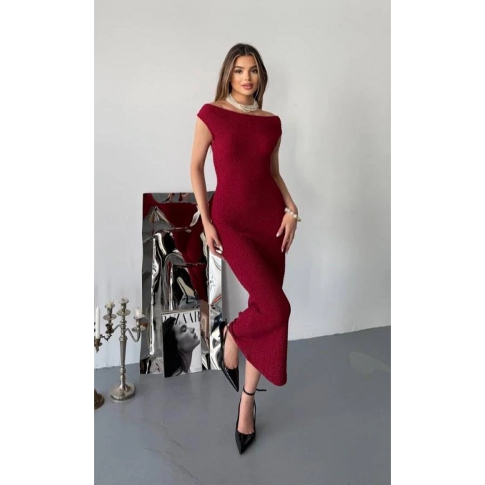 Tek Omuz Düşük Elbise