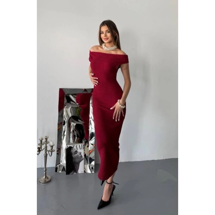 Tek Omuz Düşük Elbise
