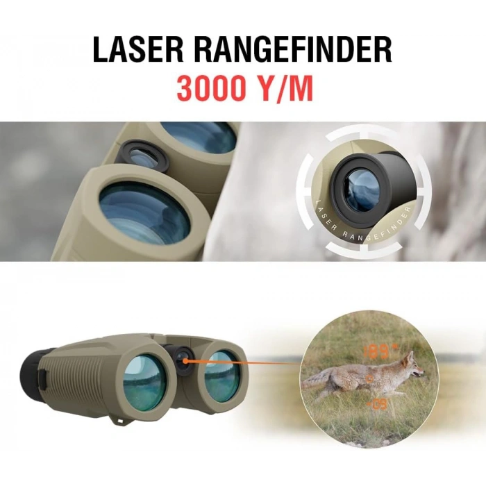 ATN 10X42 LRF 3000 LAZER MESAFE ÖLÇER DÜRBÜN