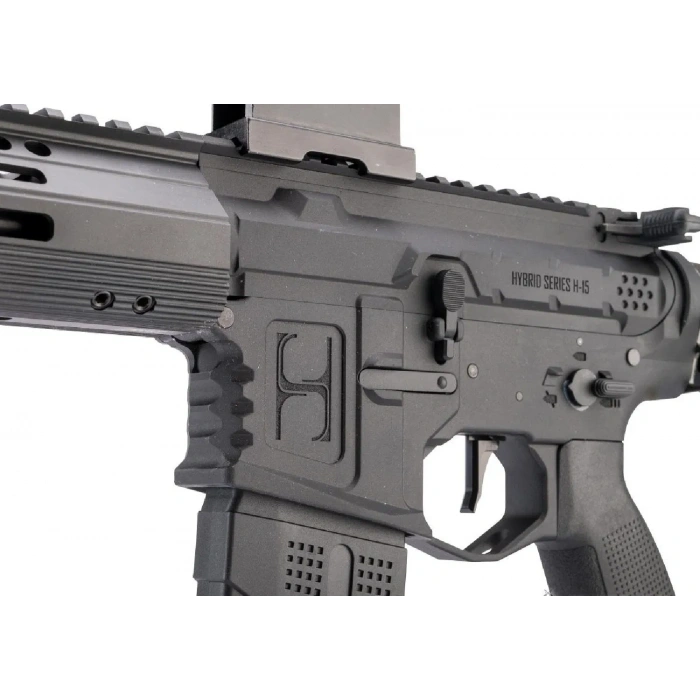 ASG HYBRİD SERİES FULL METAL H-15 CQB SİYAH AEG AİRSOFT TÜFEK