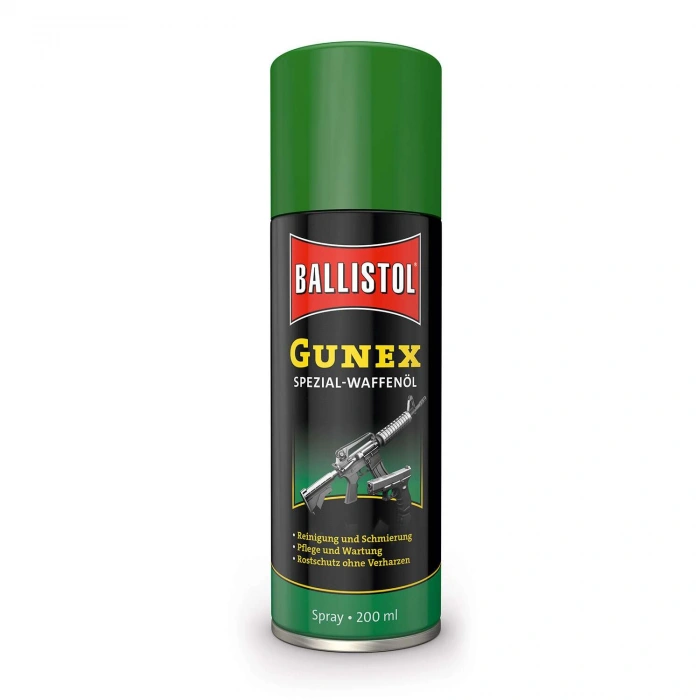 BALLİSTOL GUNEX GUN CARE SPREY YAĞ 200 ML