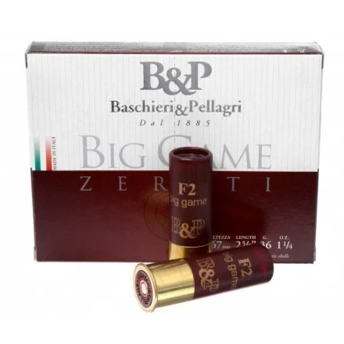 BP BIG GAME ZERATI 36 GR. 0/3-0/5  AV FİŞEĞİ - 12 CAL.