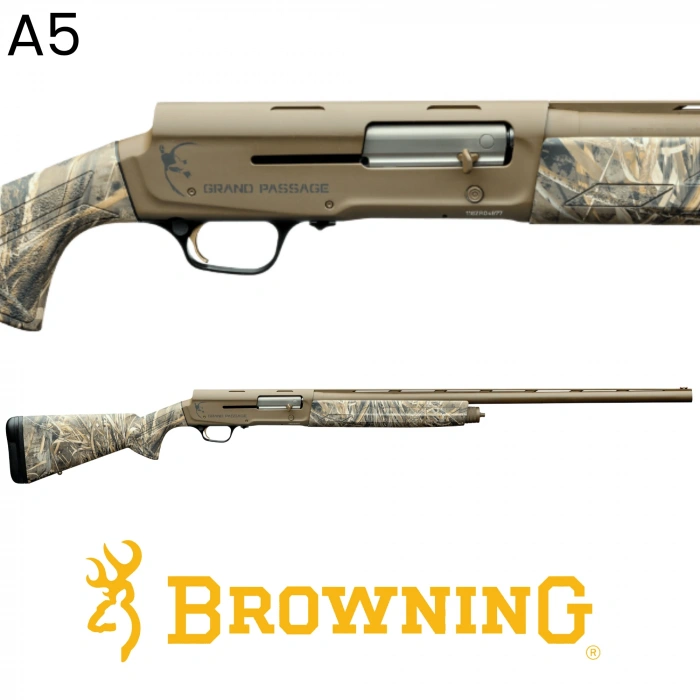 BROWNİNG A5 GRAND PASSAGE MAX5 YARI OTO. AV TÜF.12 CAL.