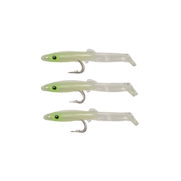 Captain 3526 Eel Fish 5cm Silikon Zargana Suni Yem 3lü Paket