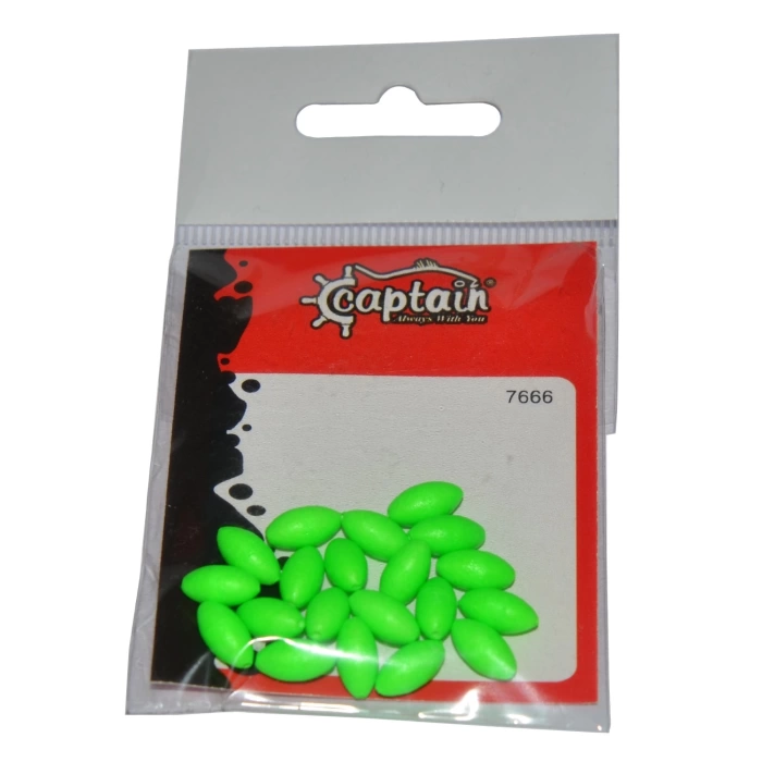 CAPTAİN RENKLİ BONCUK OVAL 110MM PLASTİK BONCUK 20Lİ PAKET