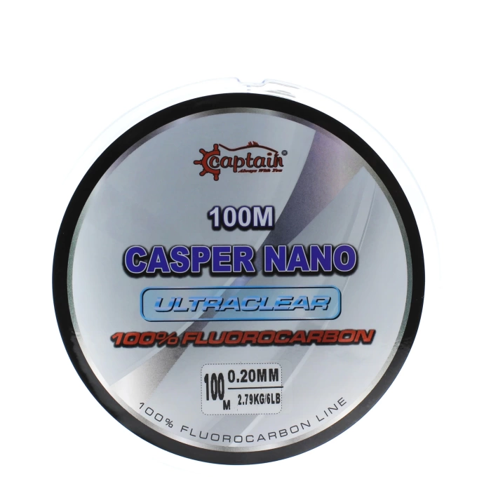 CASPER NANO %100 FLUOROCARBON 100MT 0.18MM