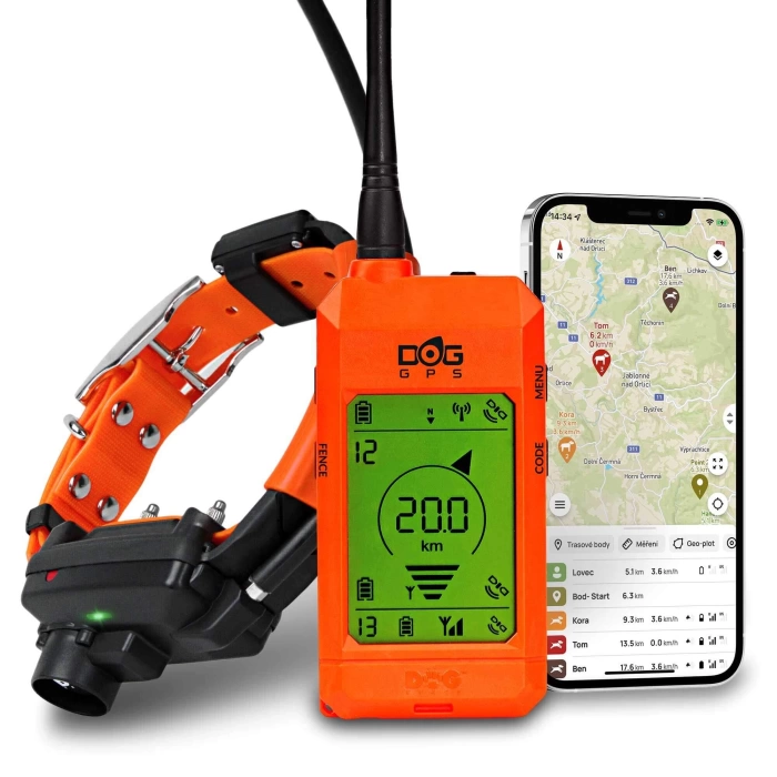 DOG TRACE GPS X30TB ŞOKLU VE BEEPER ÖZELLİKLİ