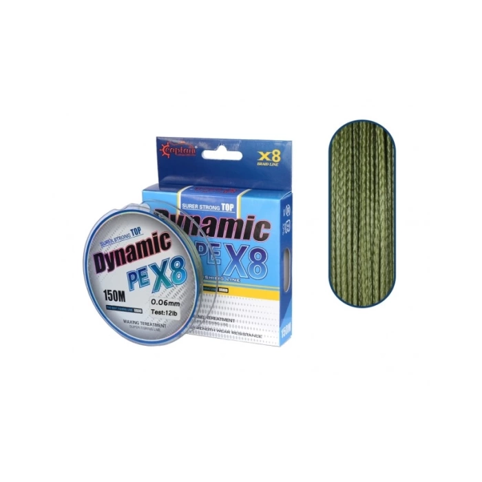 DYNAMİC PE 8X BRAİD LİNE 150MT 0.06MM