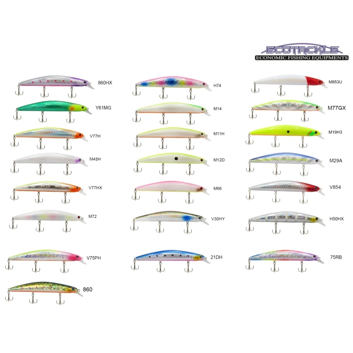 ECOTACKLE ULTİMATE BASS 125F 12.5CM 21G MAKET BALIK