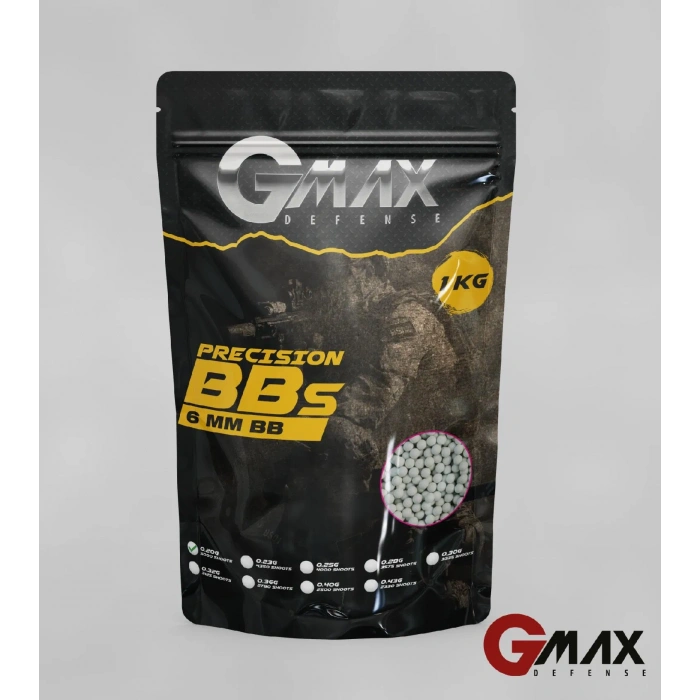 GMAX 0.20G AİRSOFT BB 5000ADET 1KG