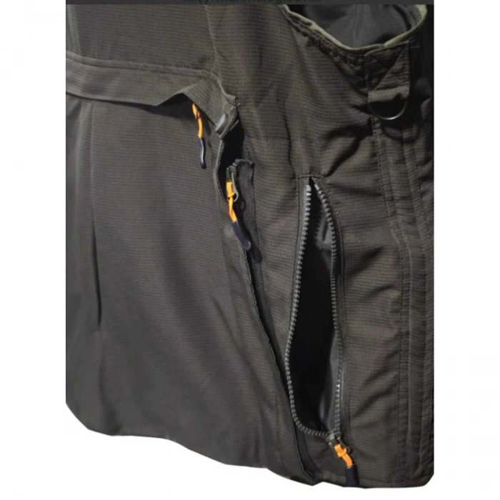 HUNTHİNK PREMİUM HAKİ - HAKİ TURUNCULU AVCI YELEĞİ