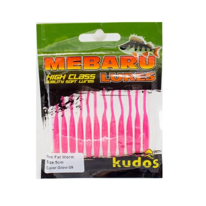 KUDOS FAT WORM 5 CM SİLİKON