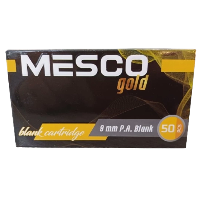 MESCO GOLD 9 MM K.SIKI SES MERMİSİ